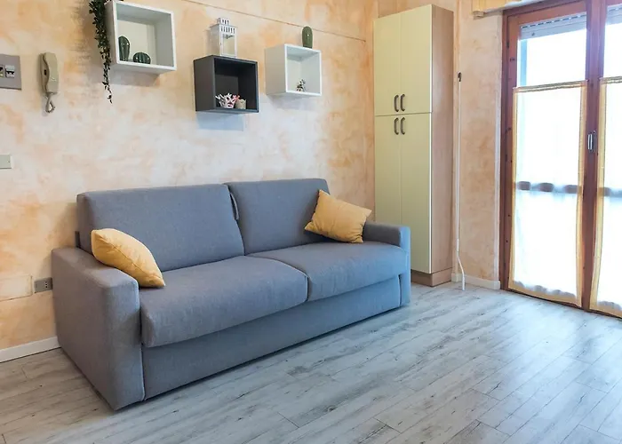 Appartamento M330 - Marcelli, Bilocale Al Secondo Piano Con Terrazzo Vista Mare