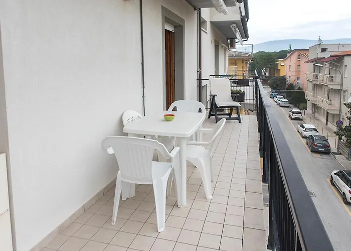 Apartment M330 - Marcelli, Bilocale Al Secondo Piano Con Terrazzo Vista Mare